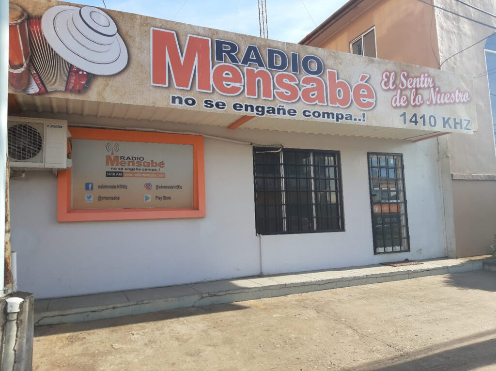Fachada de Radio Mensabe